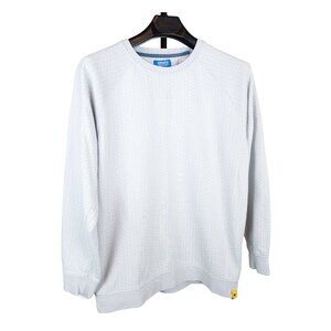 LA Galaxy x adidas Originals - Quasar Textured Knit Pullover - Large